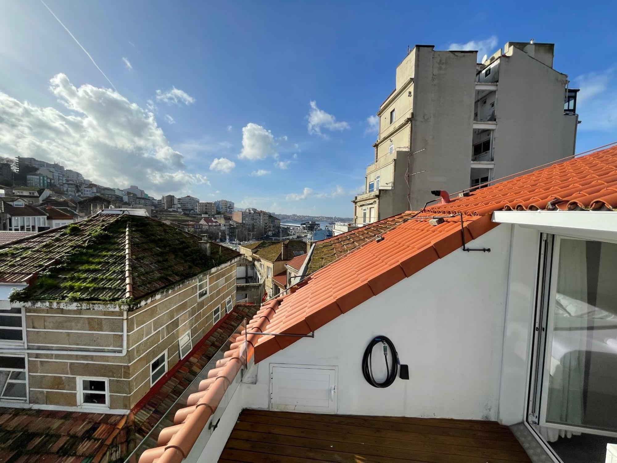 Apartamento Corazon Casco Viejo Atico Vigo Exterior foto