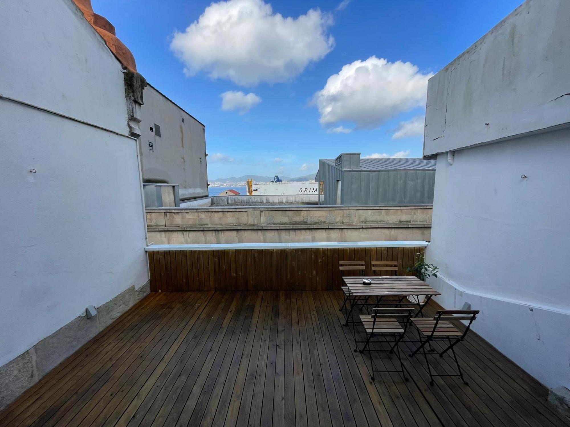 Apartamento Corazon Casco Viejo Atico Vigo Exterior foto