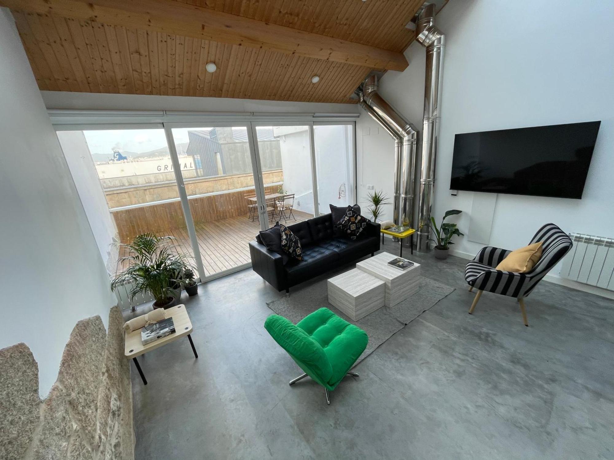 Apartamento Corazon Casco Viejo Atico Vigo Exterior foto